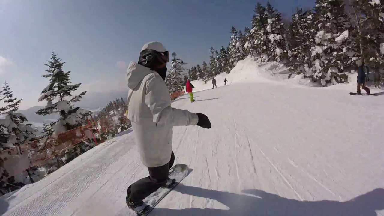 Snowboarding Shigakogen 26th Feb 2018