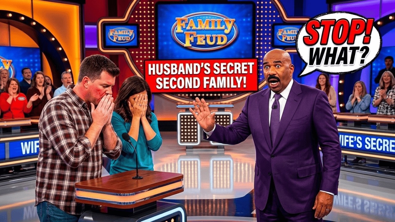 Husband's Answer Reveals He Has a Secret Second Family — Steve Harvey STOPPED