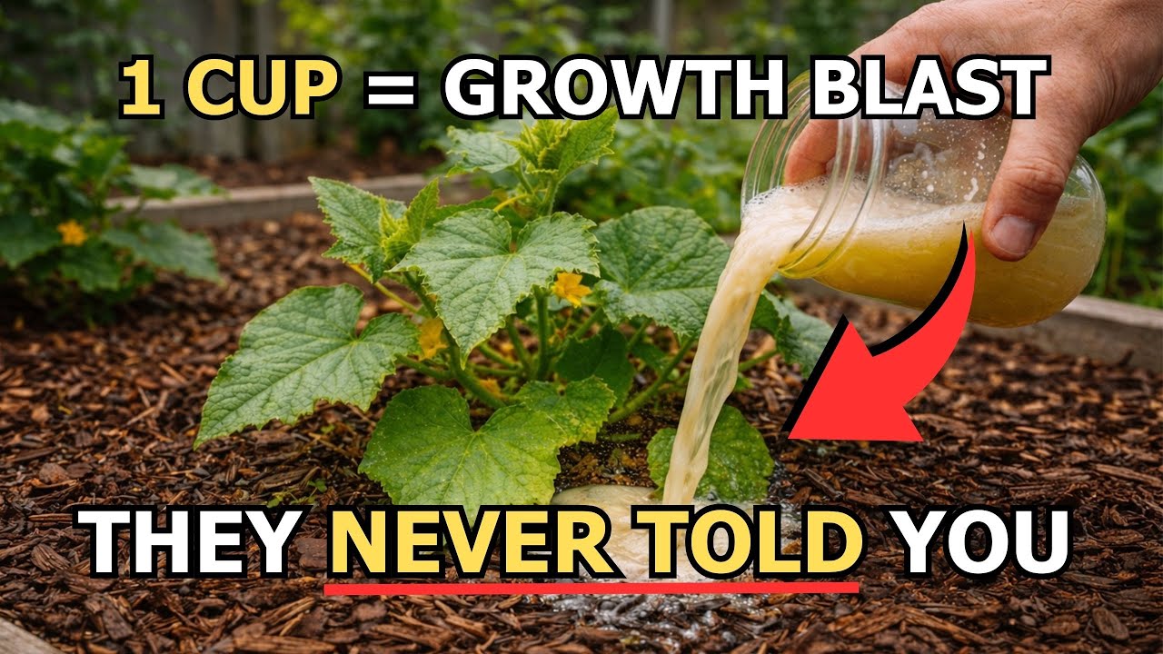 Vegetables Will Explode With Growth — Just Water Once With This