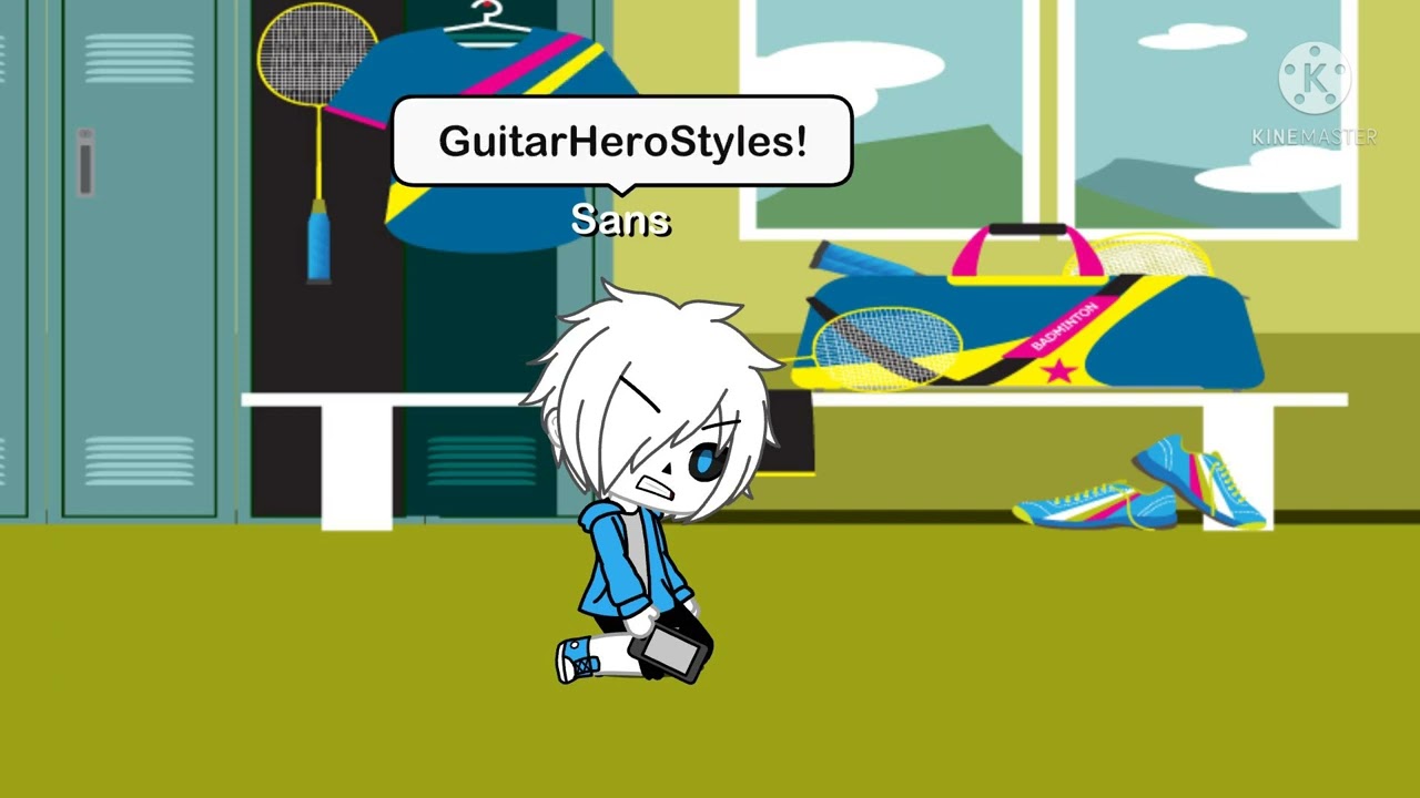 Sans gives a bad day to his friend GuitarHeroStyles