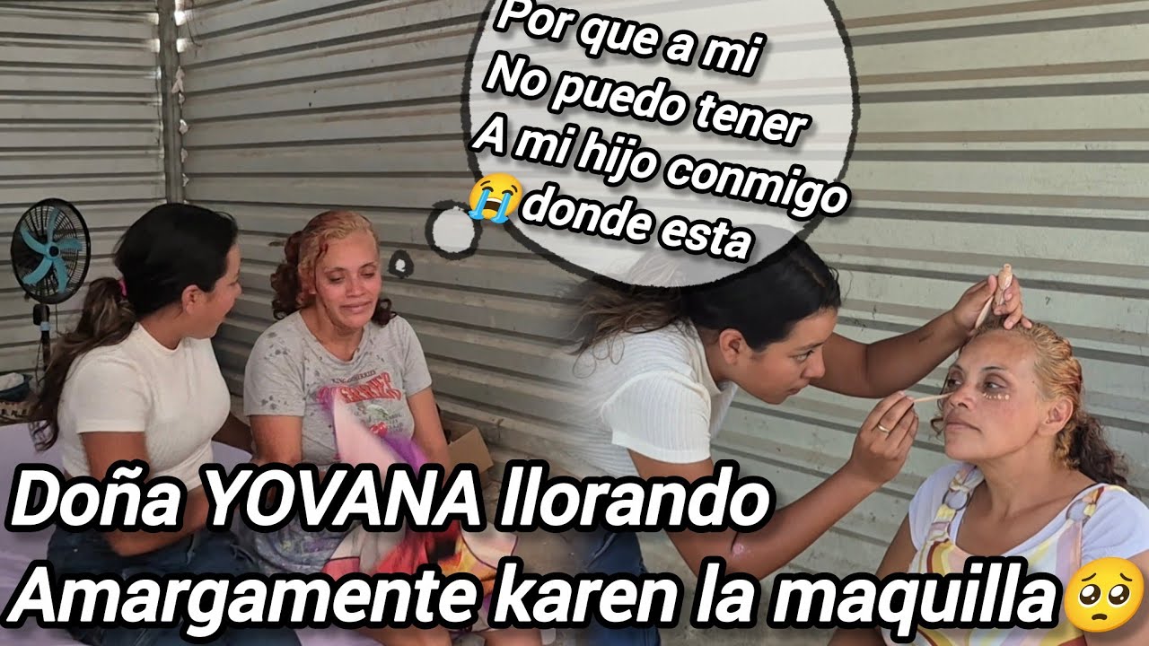 Wow doña YOVANA se pone hermosa para su cumpleaños karen la maquilla como reyna😍