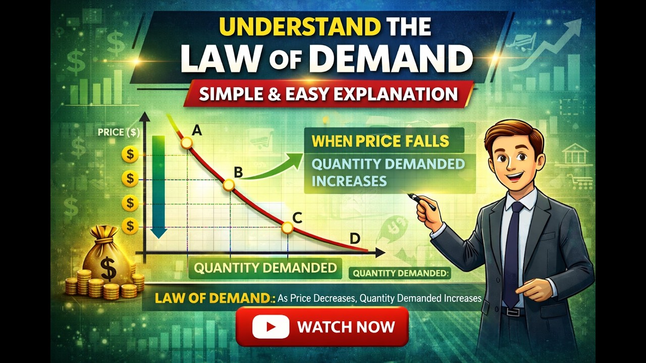 What is the Law of Demand? | Easy Explanation for Beginners