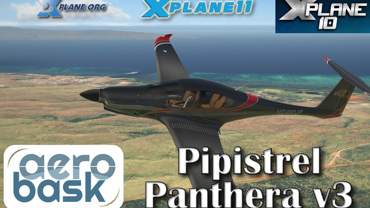 Aerobask Pipistrel Panthera v3 for X-plane 11 & 10
