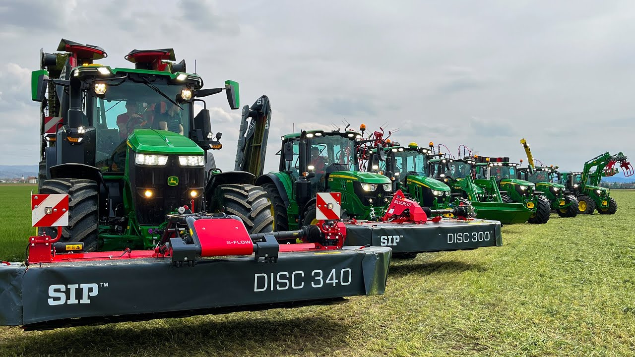Košnja v Jablah (SIP + John Deere)