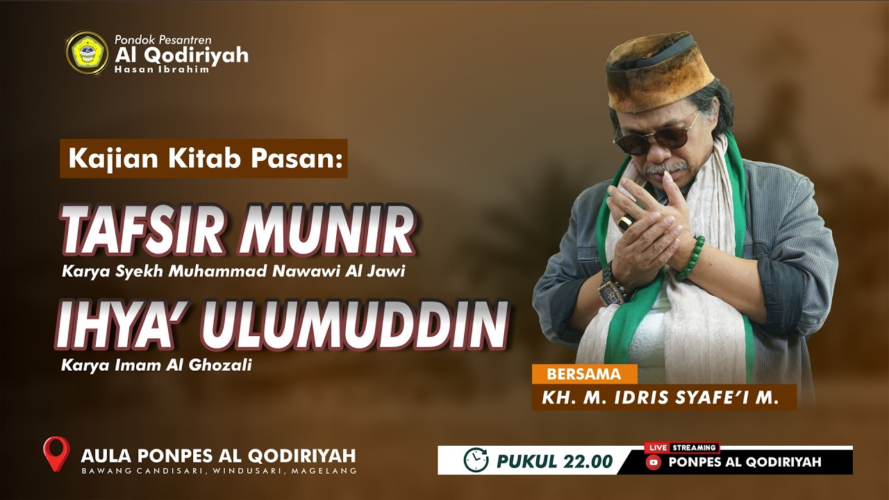 🔴Live Ngaji Tafsir Munir & Ihya' Ulumuddin ||  Jum'at, 20 Februari 2026
