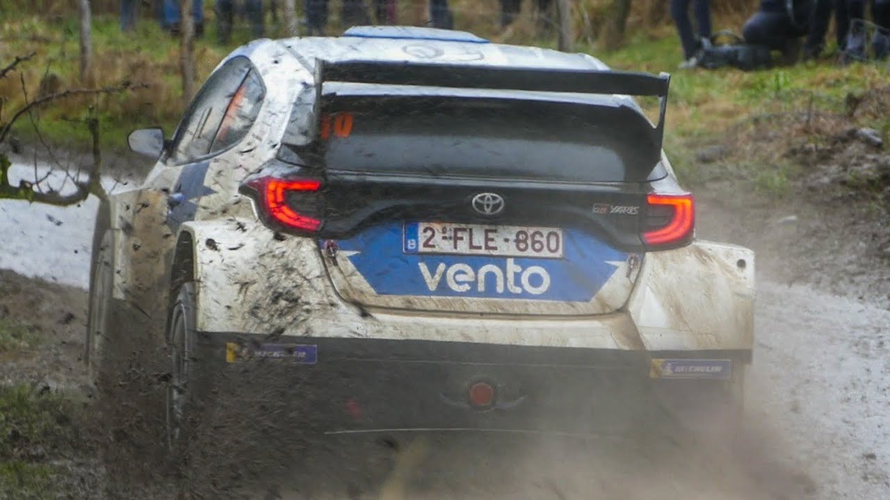 Toyota GR Yaris Rally2: Action, Drifts, Sound & More