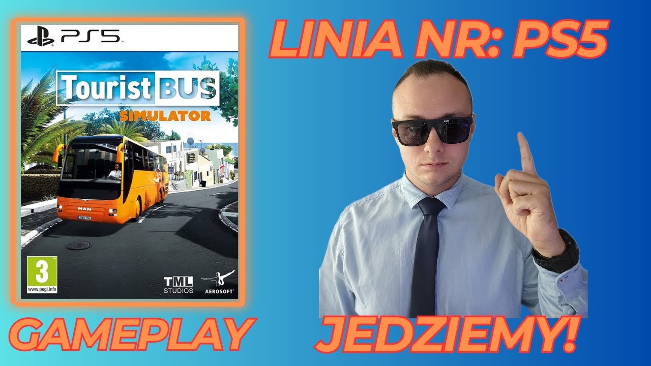 Tourist Bus Simulator - PlayStation 5 | PS5 GAMEPLAY | Moje wrażenia z gry