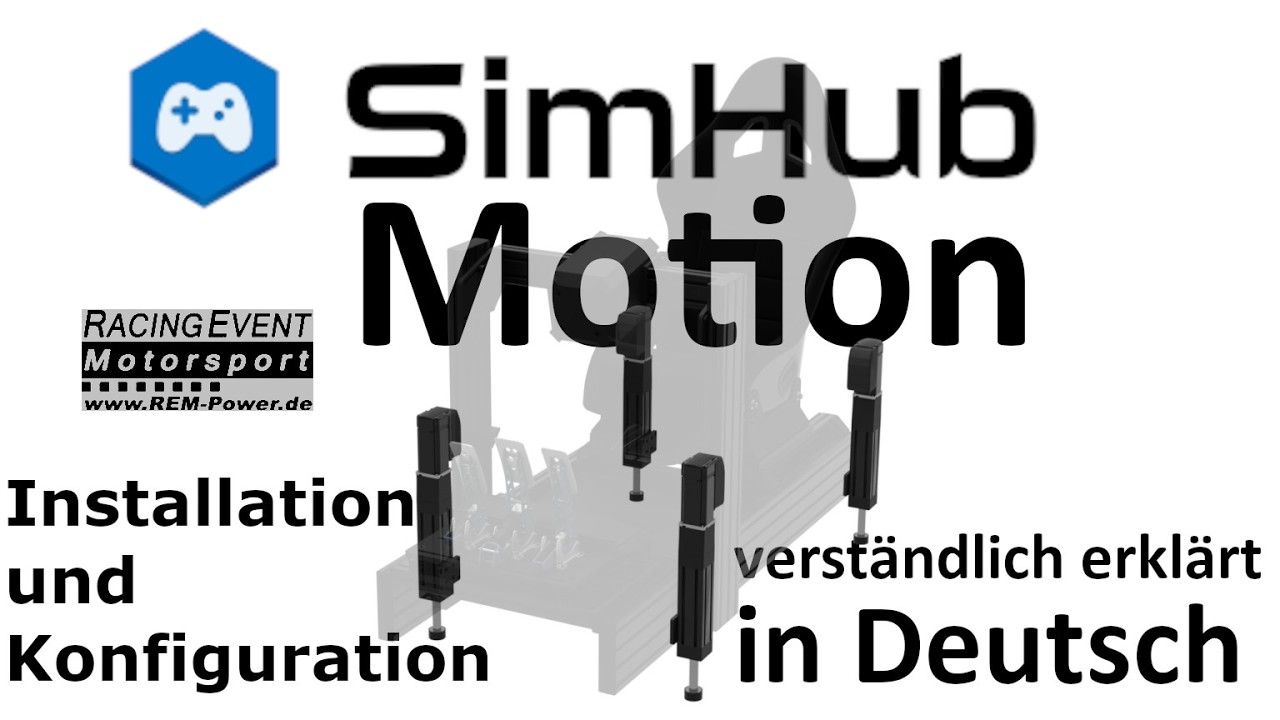 SimHub Motion Installation und Konfiguration auf Reactor Motion by Microheld.