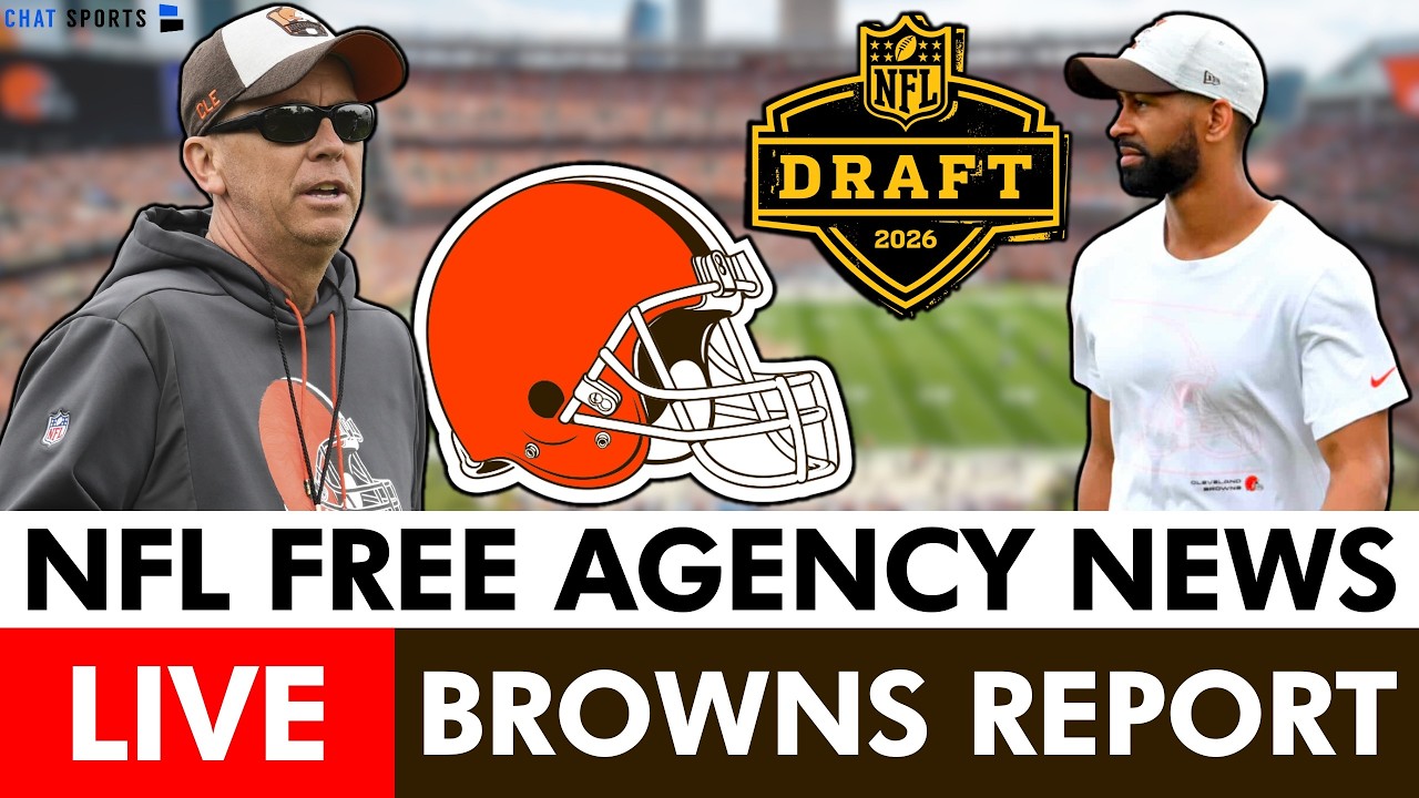 Browns Free Agency LIVE: MAJOR Cleveland Browns Rumors, Signings Tracker & Browns Mock Draft