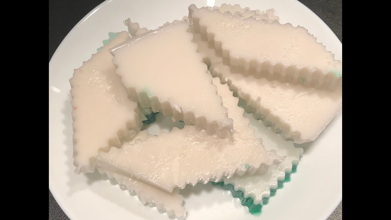 khmer dessertCoconut Jello ចាហួយខ្ទះ
