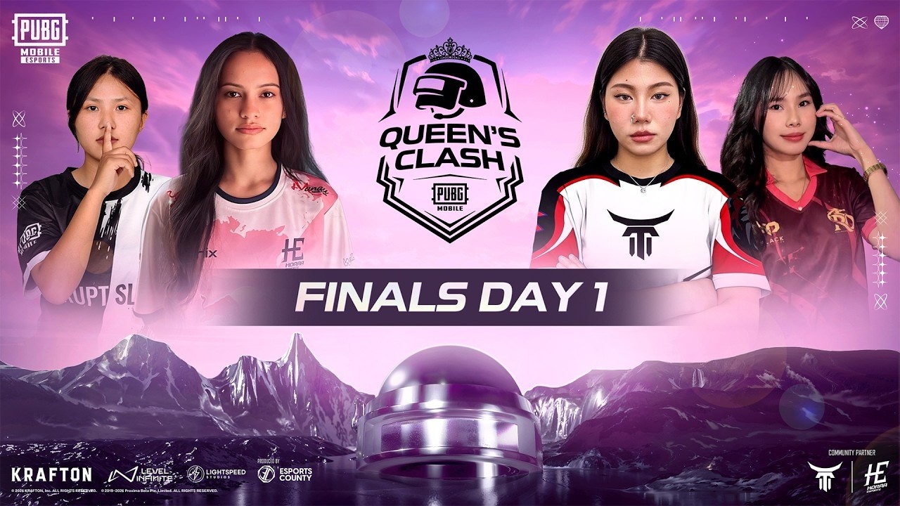 [NP] 2026 PUBG MOBILE QUEENS CLASH NEPAL – SPRING | Finals Day 1 – The Final Battle Begins!