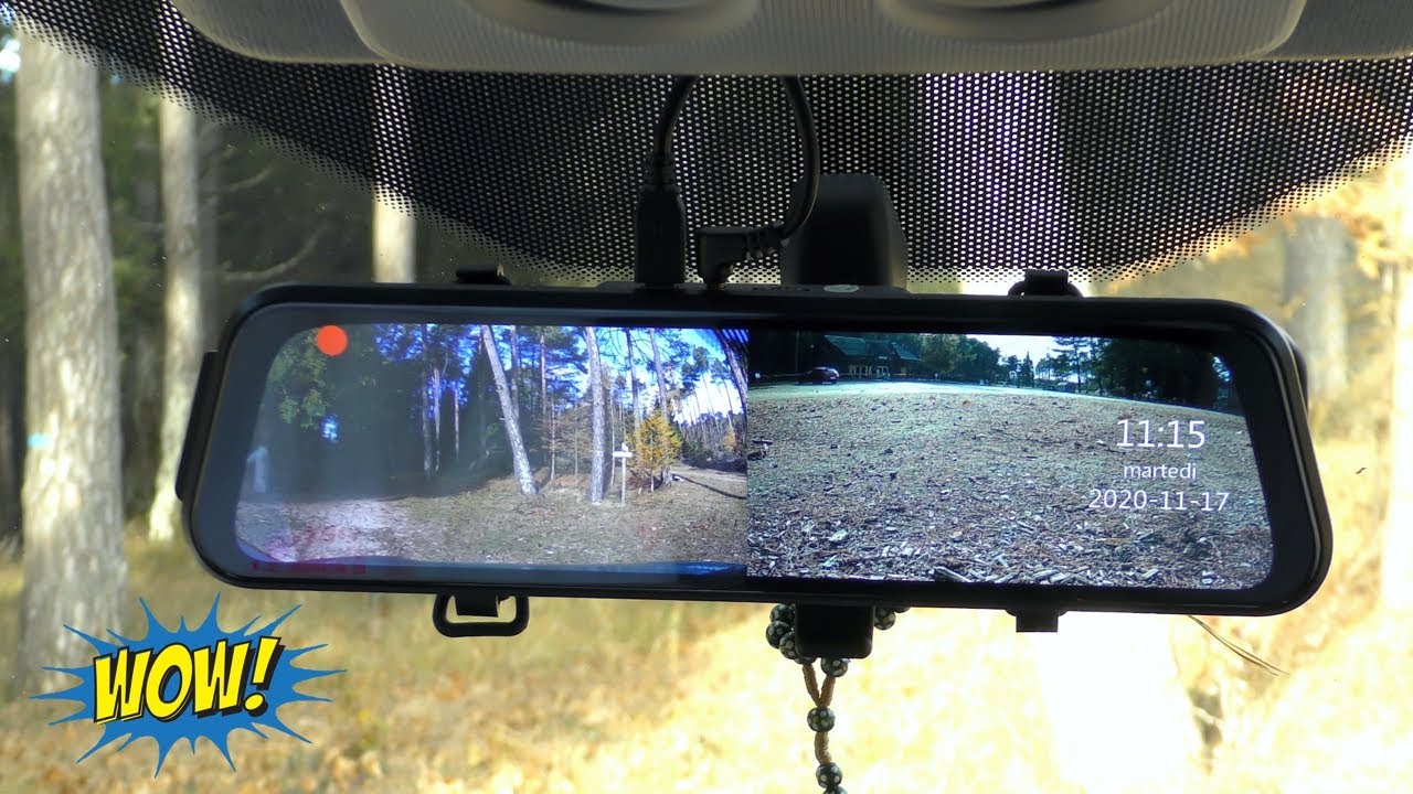 UTILISSIMO!! Specchietto Smart - Dash Cam - Vantop Discovery H610