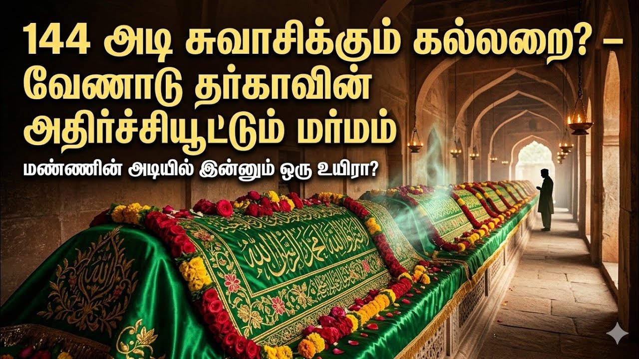 😲 144 அடி மர்மம்: மண்ணுக்குள் இன்னும் துடிக்கும் இதயம்? வேணாடு தர்கா ரகசியம்! #sindhithupaar 