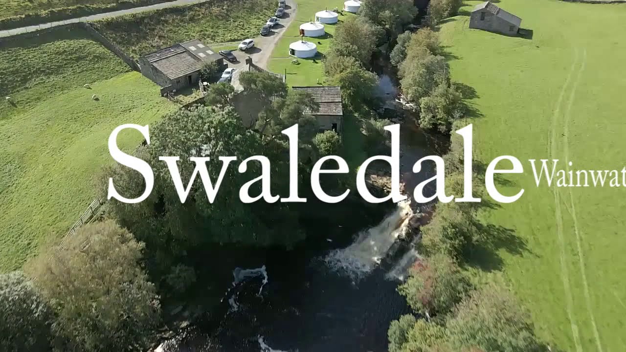 Swaledale Yorkshire Dales National Park with DJI Mavic air 2