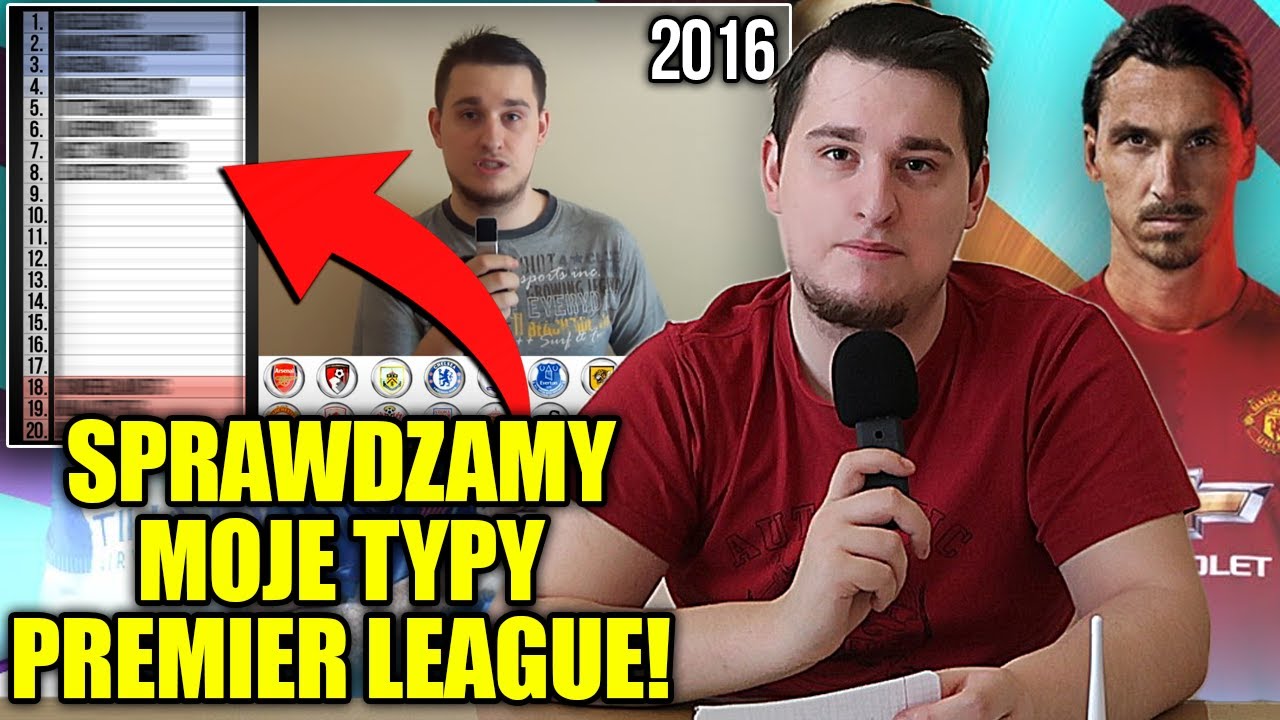 SPRAWDZAMY MOJE TYPY PREMIER LEAGUE!