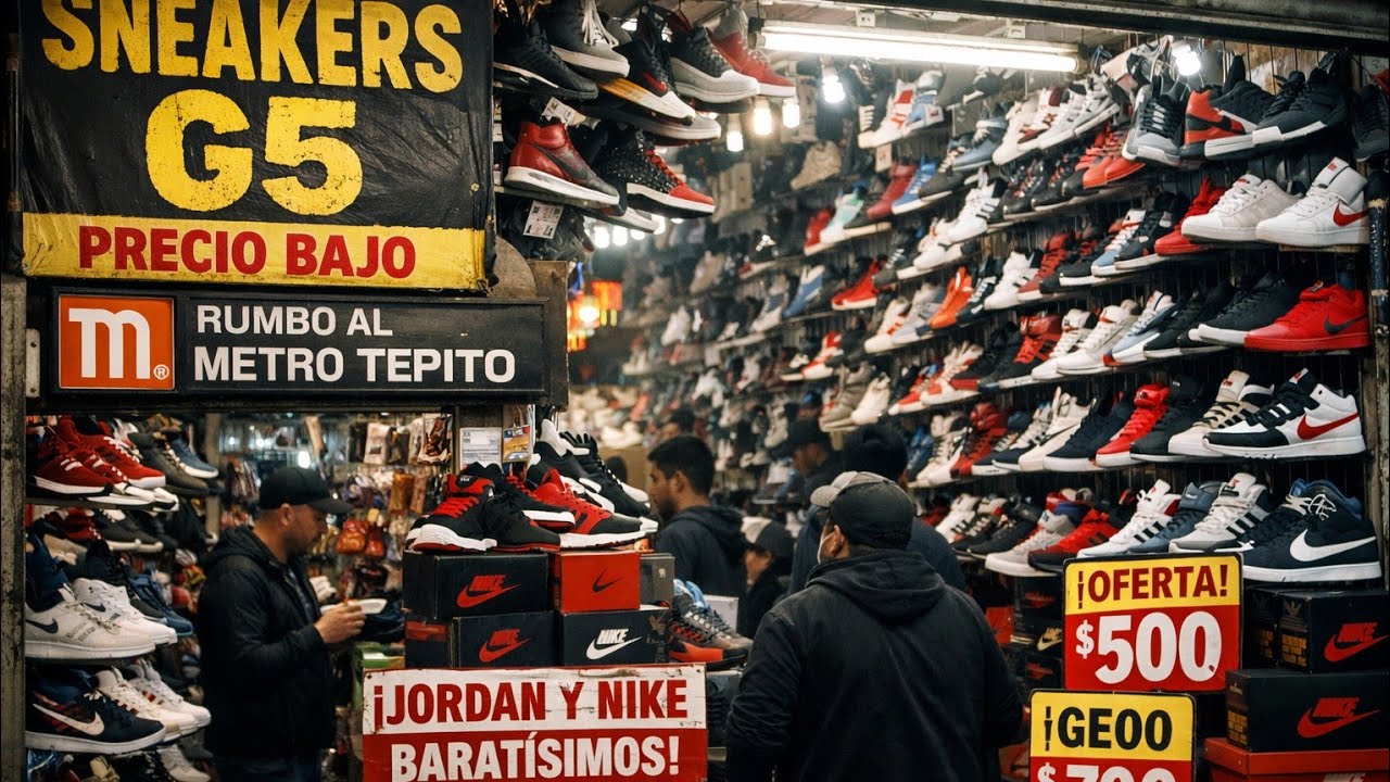 LLEGARON LOS SNEAKERS M&Aacute;S BARATOS DEL RUMBO METRO TEPITO G5 A PRECIO DE 1.1 CORRIDA Y CAJA SURTIDA