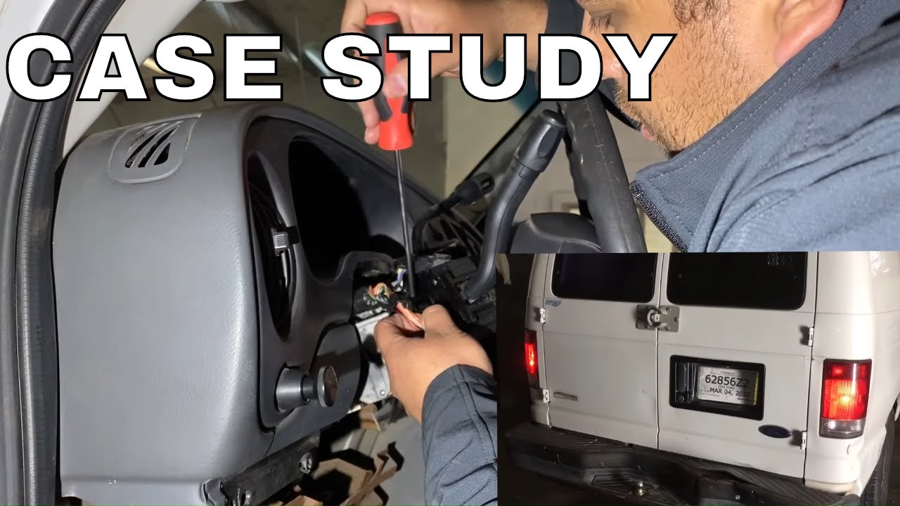 FORD E-250 BRAKE / TAIL LIGHTS STAY ON (PART 1)
