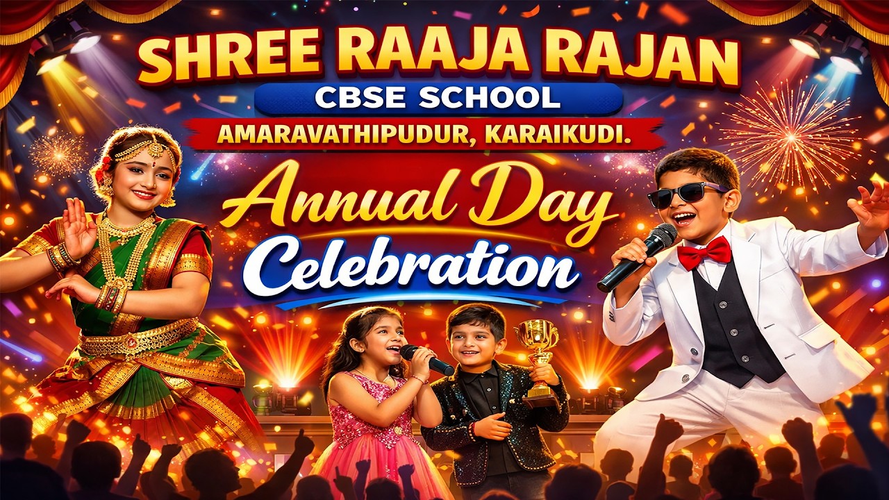 SHREE  RAAJA RAJAN CBSE SCHOOL | Annual Day Celebration 2026