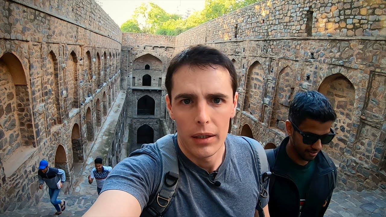 Ancient Stepwell in Delhi, India 🇮🇳