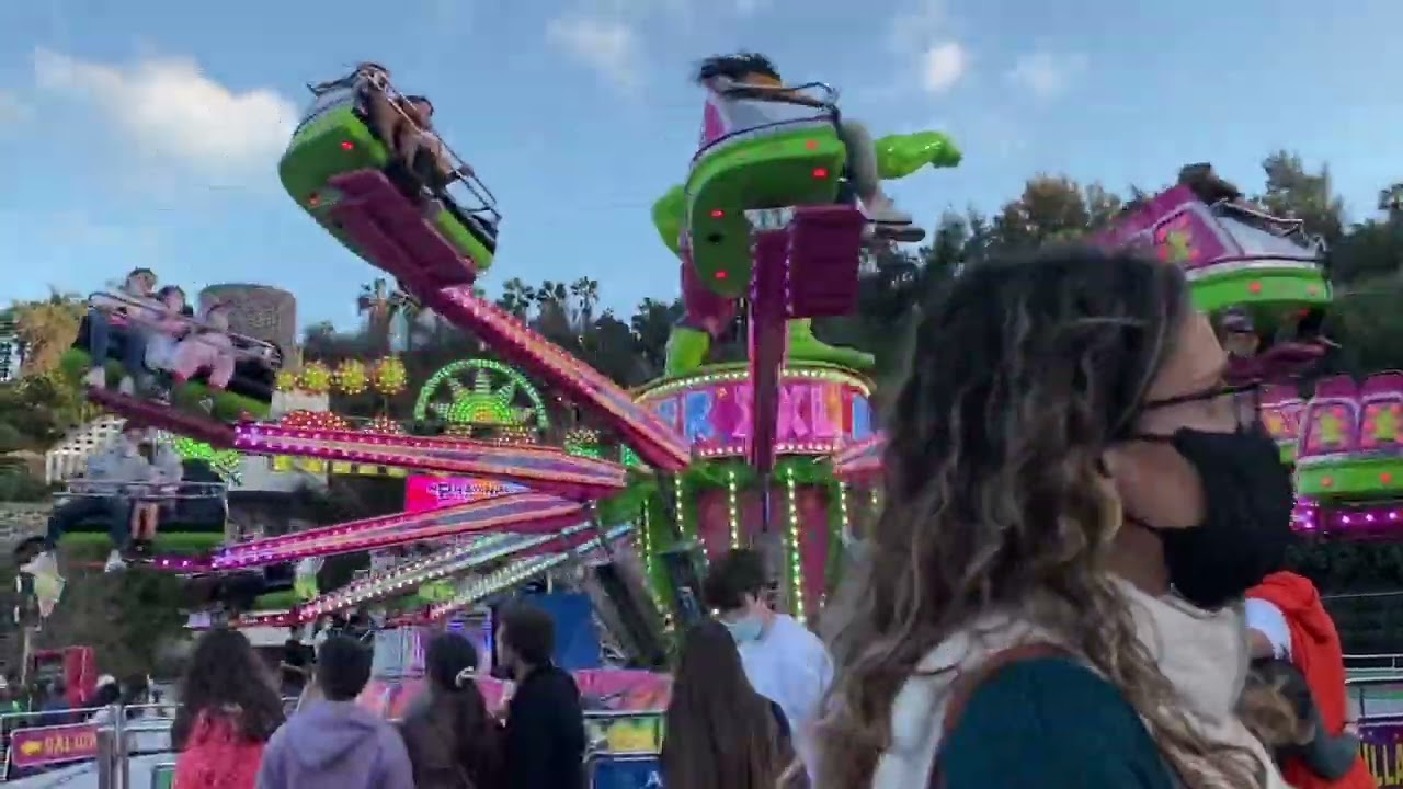 Feria de atracciones 2022, Fair in Santa Cruz de Tenerife Spain