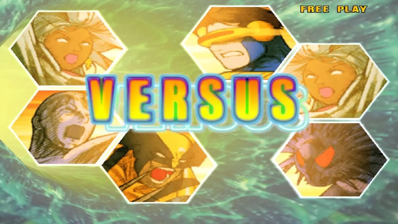 (PS4) Marvel vs Capcom 2 Storm Wolverine (Bone Claw) Iceman arcade mode