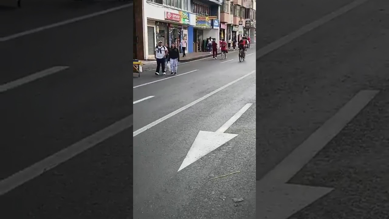 Día sin carro y sin moto carrera 5a entre calle 15 y 14  11 de febrero de 2026