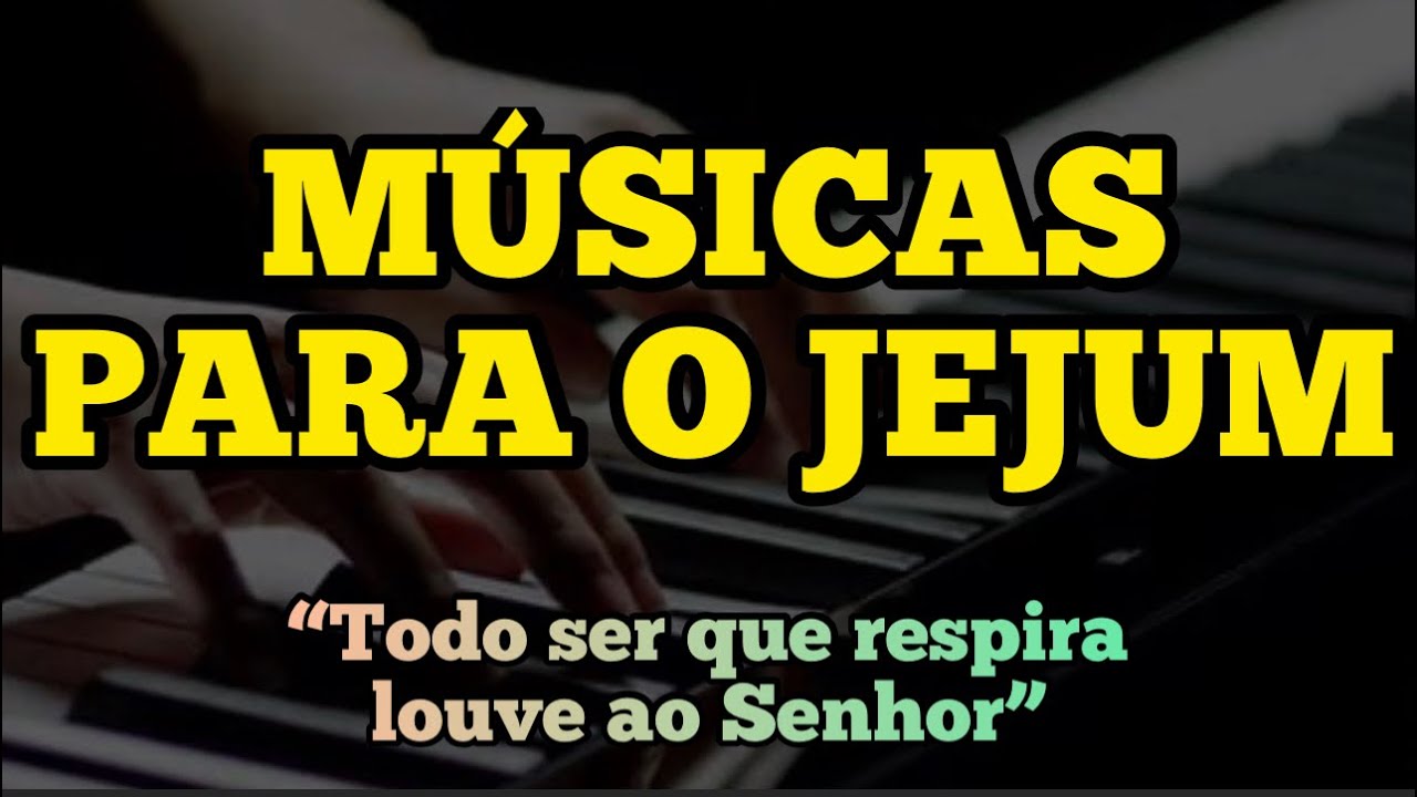 ✅ JEJUM 🕊 2021 | Músicas para se conectar com Deus | Milton Cardoso (COLETÂNEA)