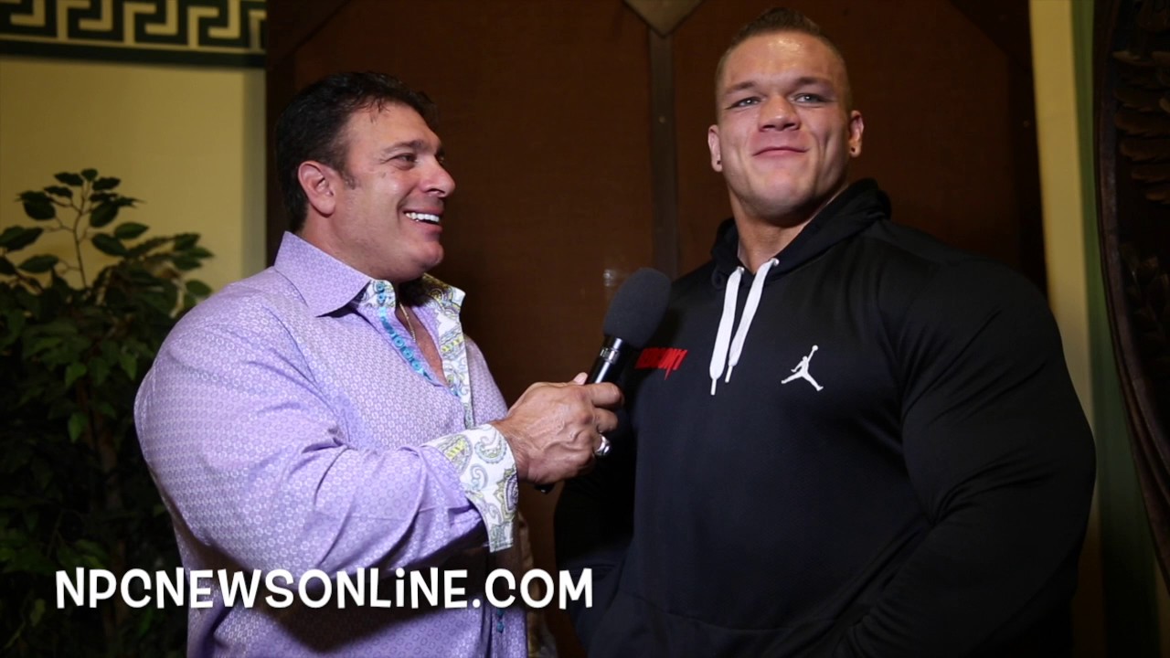 IFBB Pro Dallas McCarver Interviewed For NPCNEWSONLINE.com At The 2017 IFBB Pittsburgh Pro