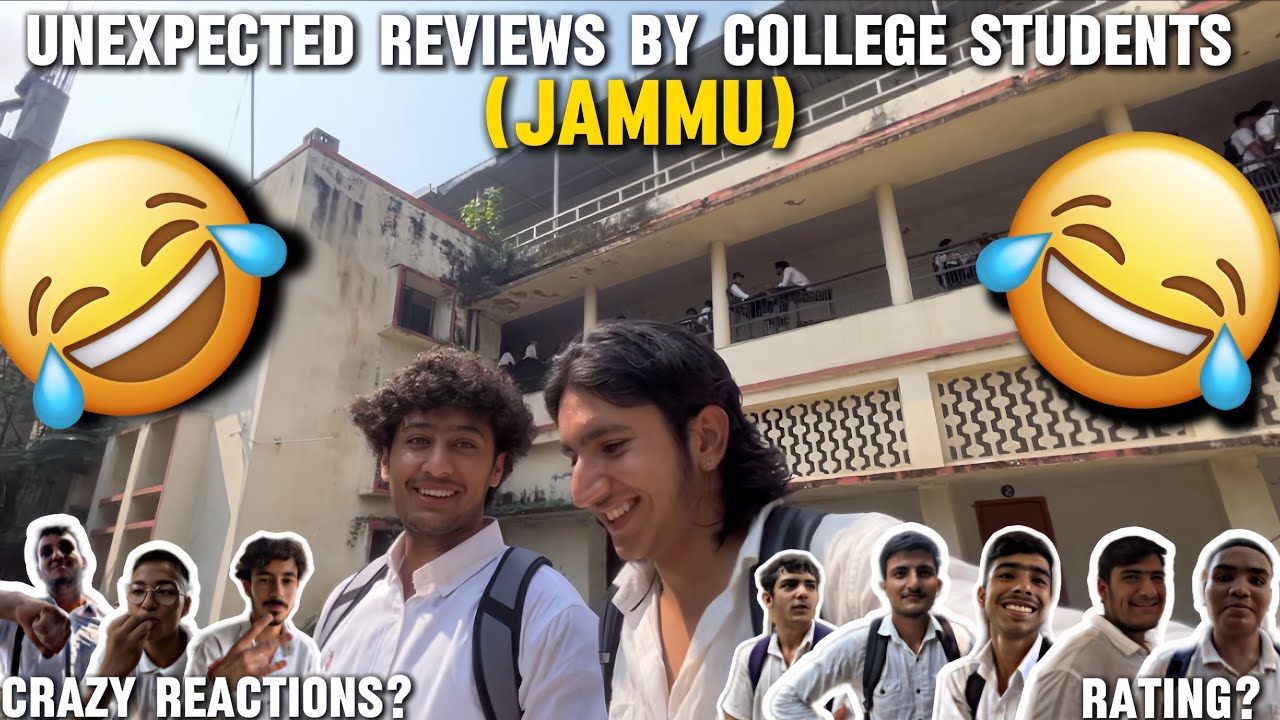 Unexpected reviews by college students😱 | Commerce college | Jammu