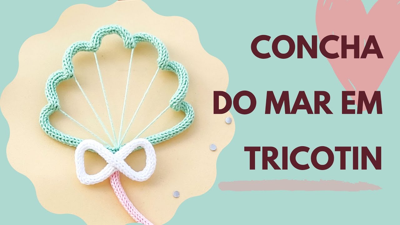 Concha do mar em Tricotin