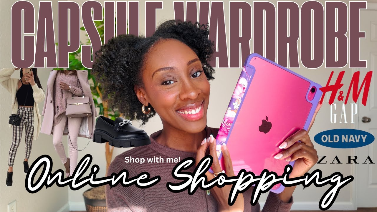 How To Shop Online For A Capsule Wardrobe 🛍️📱| Modest & Affordable, Beginner Friendly, Shop With Me 