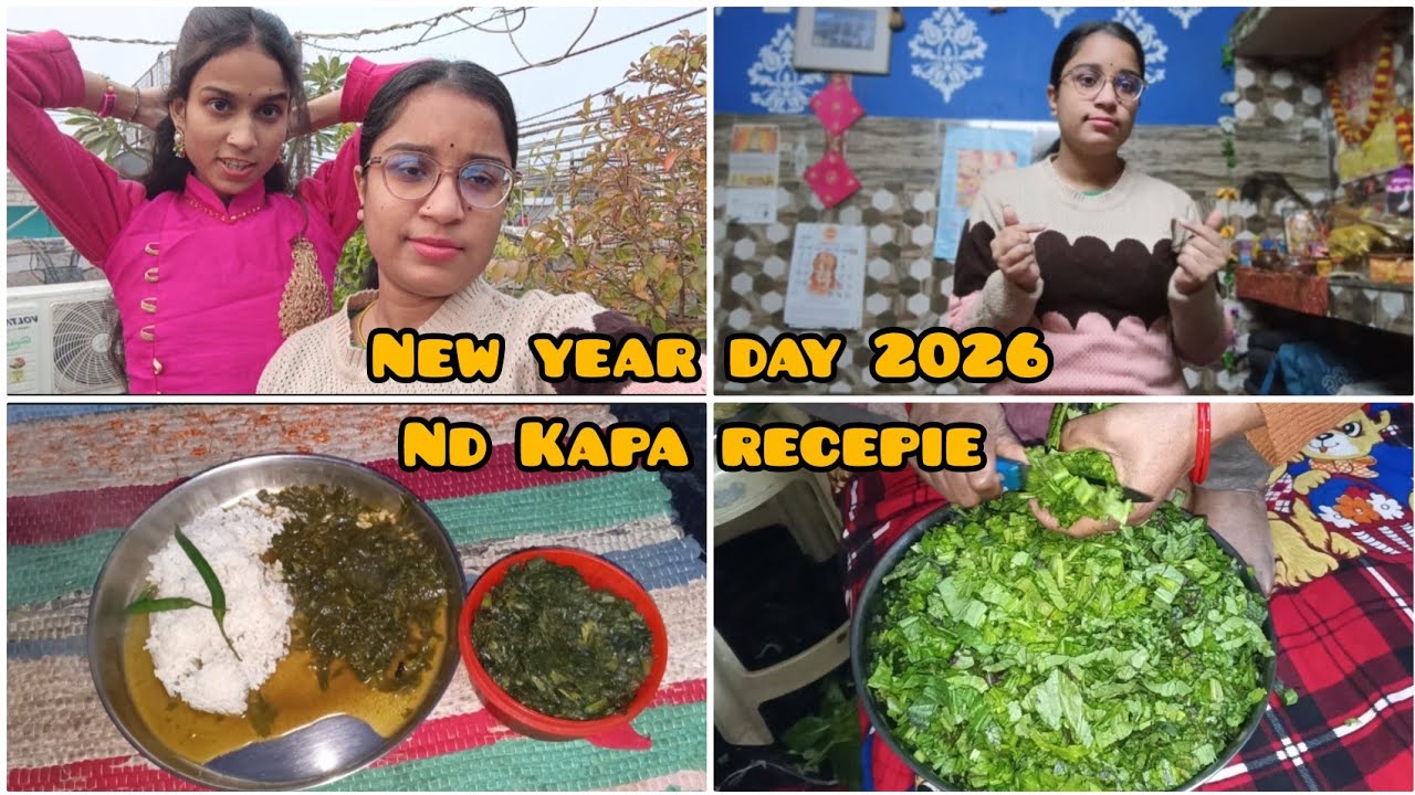 2026 New Year Day Wale Din Ki Humne Party Nd Dusre Din Bnaya Pahadi Kapa | Kapa Full Recipe Vlog