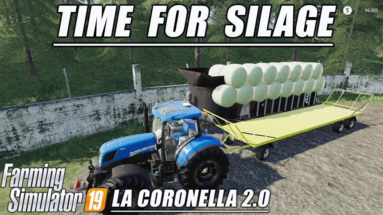 EXPANDING THE FARM WITH NEW FIELD, MAKING SILAGE BALES |LA CORONELLA 2.0| FARMING SIMULATOR 19, FS19