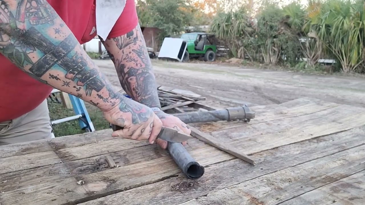 THE TIMBERWOLF KNIFE REVIEW BY WORK TUFF GEAR!!!! A VIC LIN DESIGN!!!