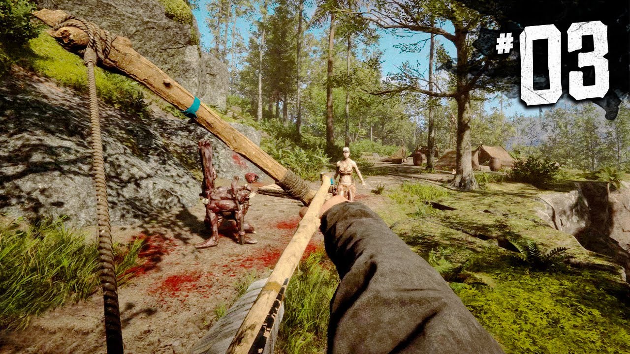 Sons of the Forest - Part 3 - TAKING OVER A CANNIBAL CAMP..