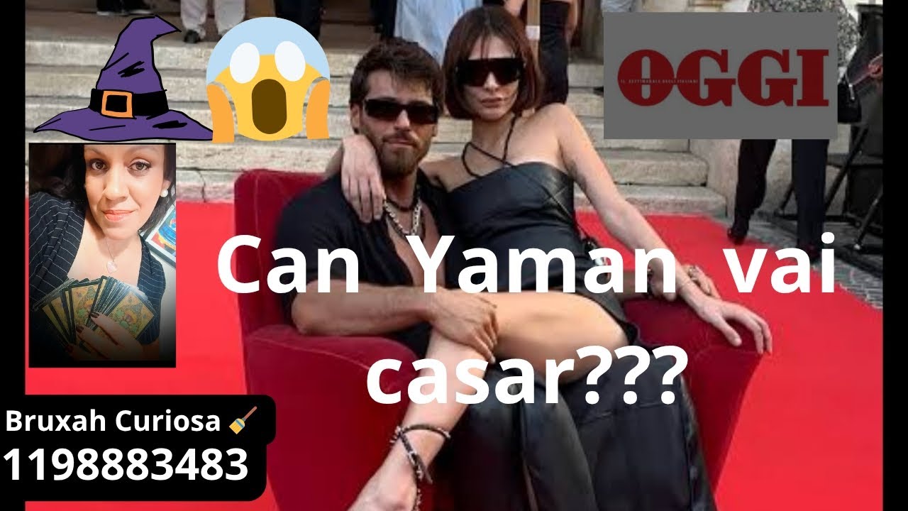 Can Yaman, vai casar como está na revista?👰‍♂️🤵