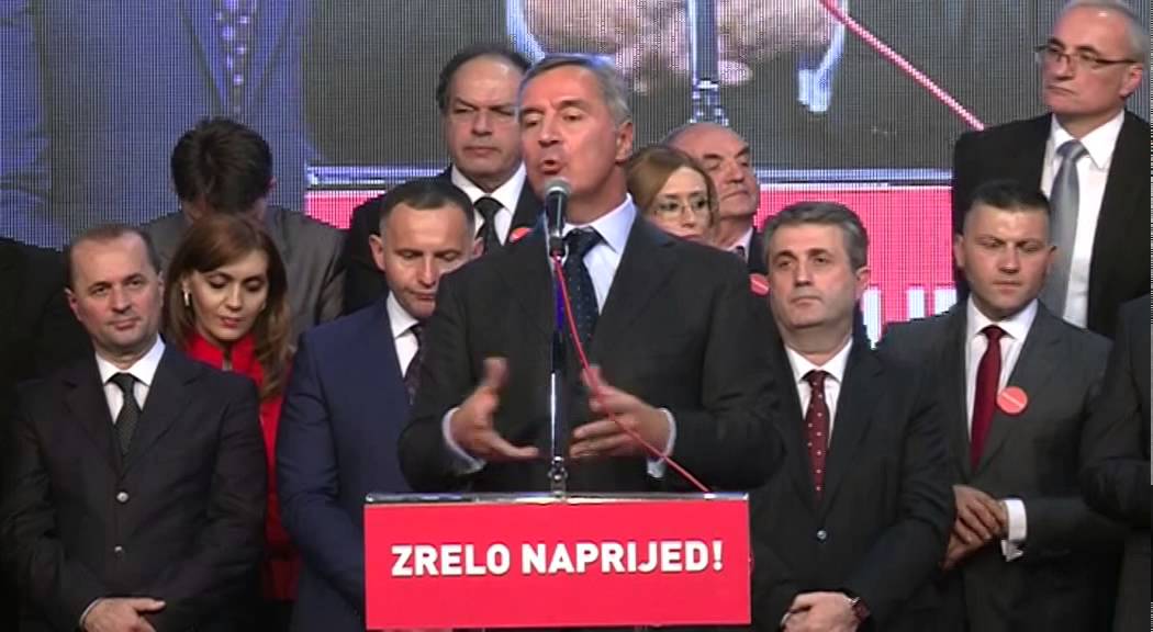 Milo Đukanović na konvenciji 