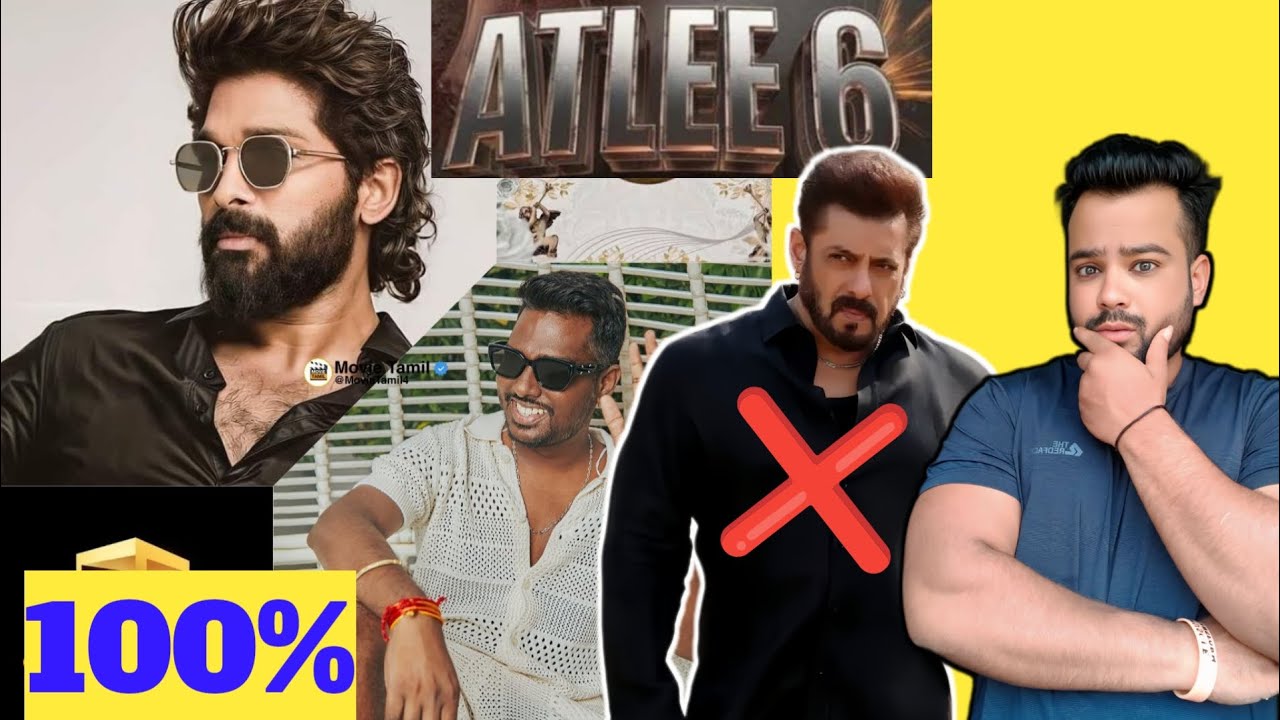 Atlee 6 Shocking Budget Update Revealed  Salman Khan vs Allu Arjun
