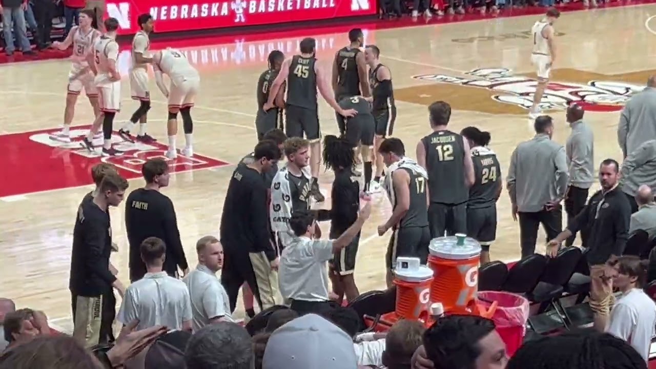 Fan Throws Projectile Onto Court During Nebraska-Perdue Basketball Game