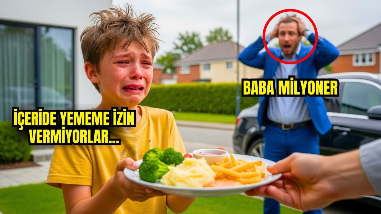 MİLYONER ERKEN GELDİ VE OĞLUNU SOKAKTA YEMEK DİLERKEN BULDU... ÖĞRENDİĞİ ŞEY ŞOK EDİCİ