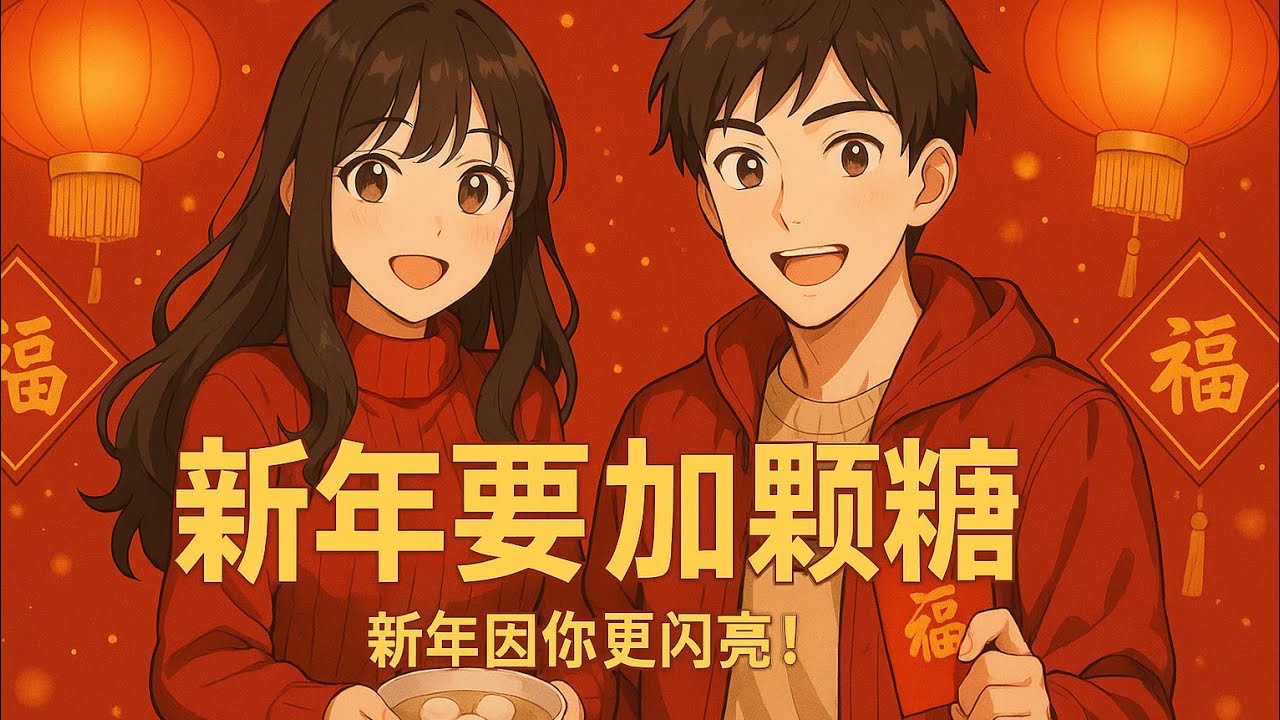 《新年要加颗糖🍬》 甜系新年流行曲 · 2026 全网最暖心