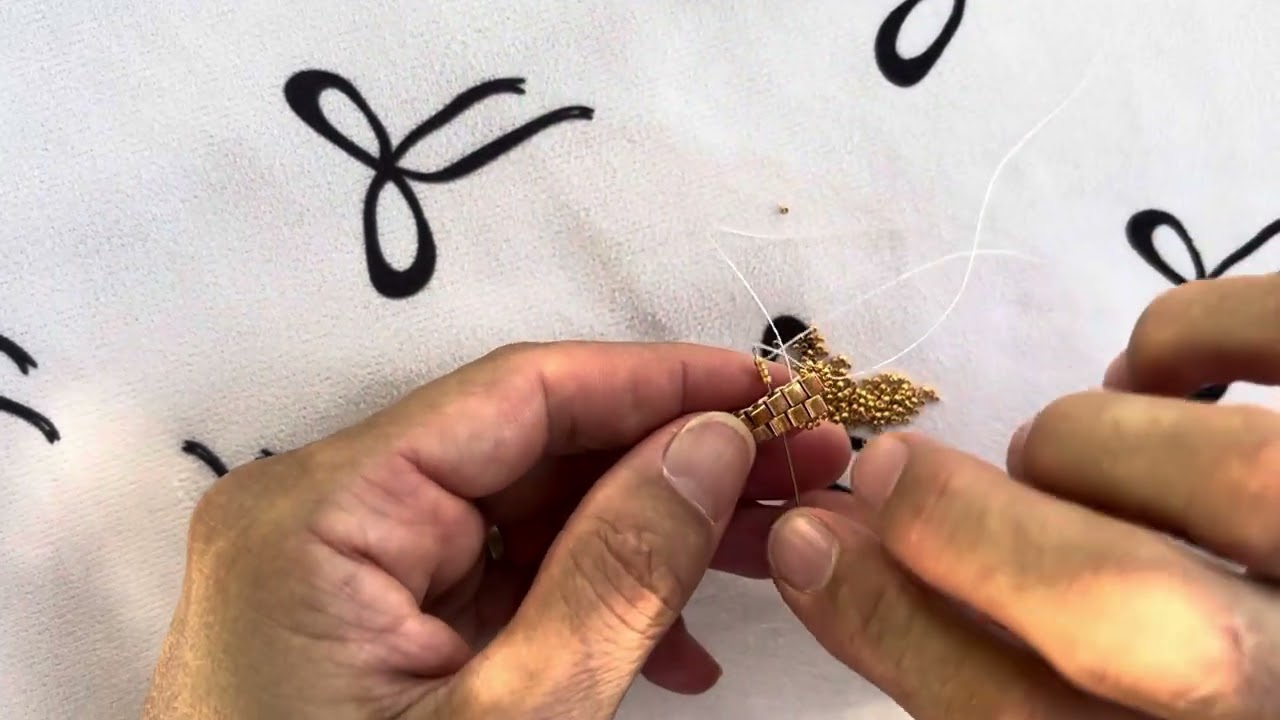 Step-by-step Kare miyuki ile bileklik, keyifli bir çalışma (square Miyuki bracelet) #takıyapımı #diy