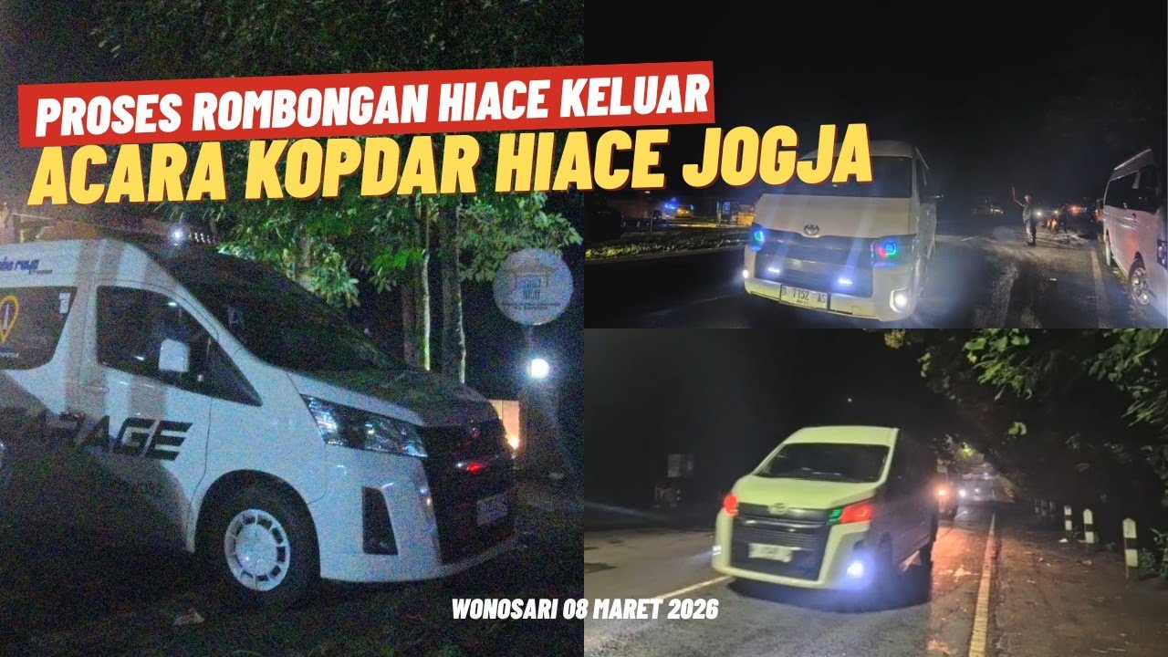 After Event Vibes❗❗ Hiace Keluar Bareng dari Kopdar