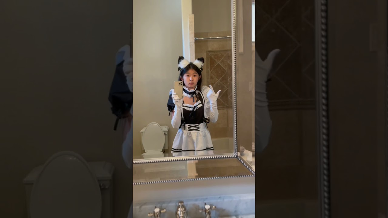 I bought a maid outfit&hellip;