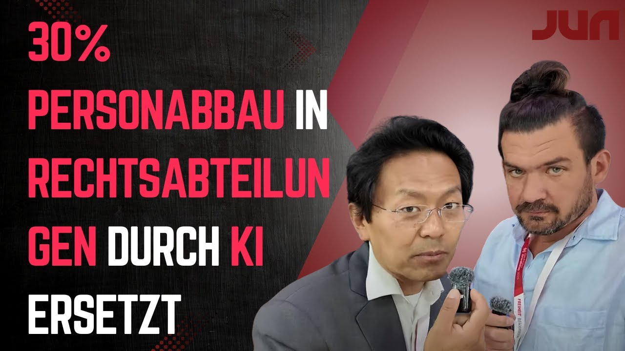 30% Personabbau in Rechtsabteilungen durch KI ersetzt