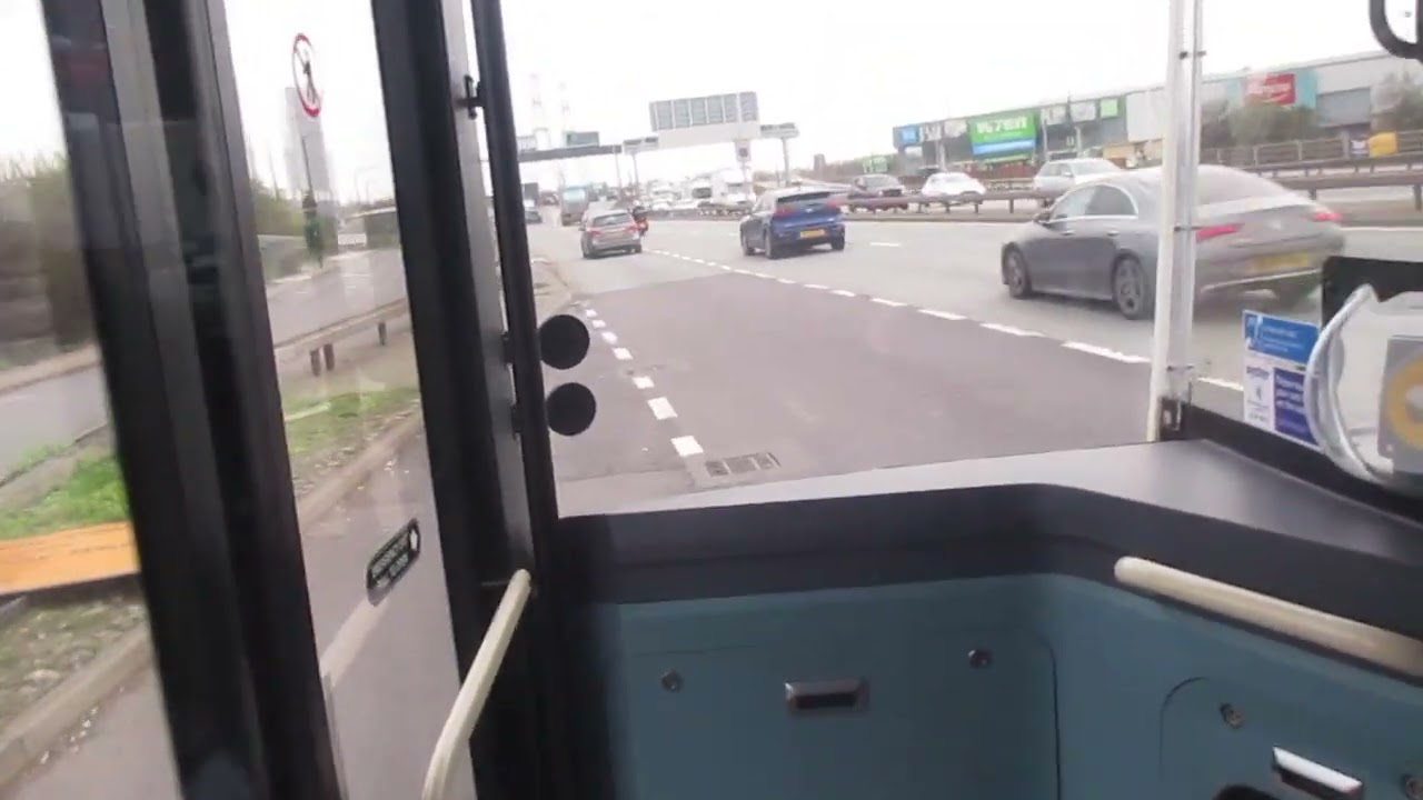 London bus SL1 ride ED34