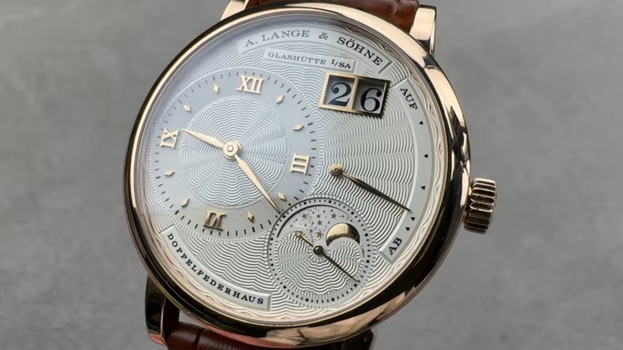 A. Lange & Sohne Little Lange 1 Moonphase 111.021 A. Lange & S&ouml;hne Watch Review