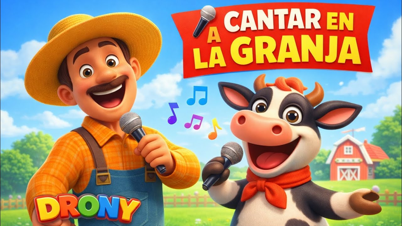 Canción para Cantar 🎶| 🐮 La Granja Baila al ritmo de esta Canción