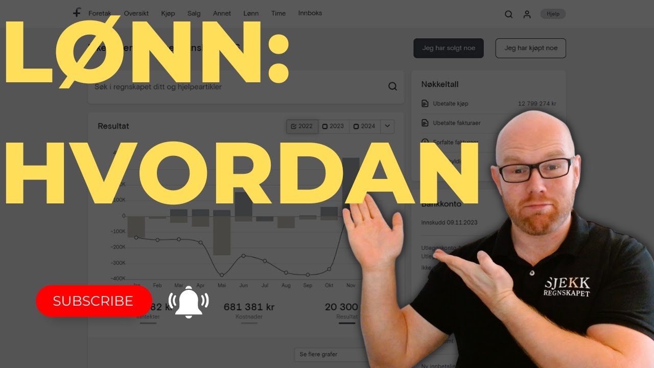 Kurs om lønn: Hvordan kjøre lønn (FIKEN-demo)