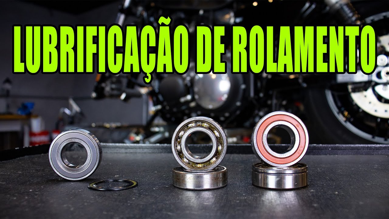 Precisa lubrificar o rolamento da roda da Harley?